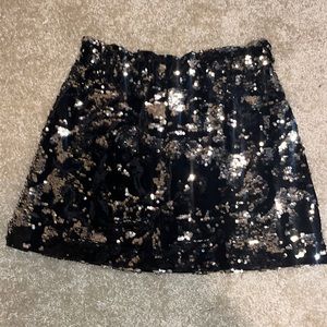 Hardly-worn Zara Sequin skirt